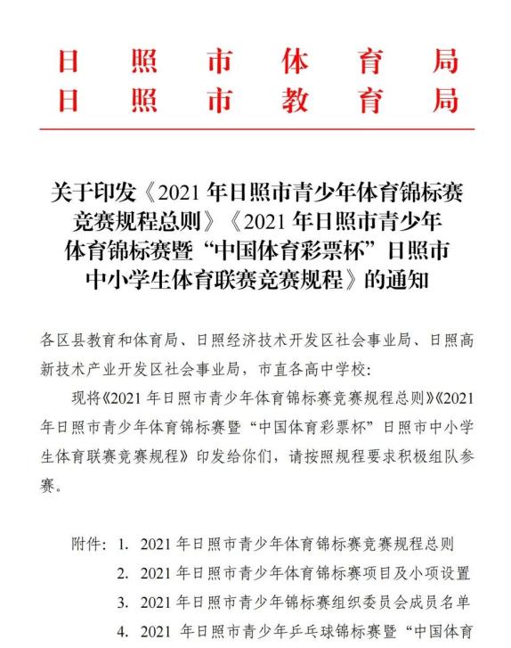 赛事报名 21年日照市青少年网球锦标赛暨 中国体育彩票杯 日照市中小学生网球联赛报名开始啦 政务 澎湃新闻 The Paper 山西体育资讯网