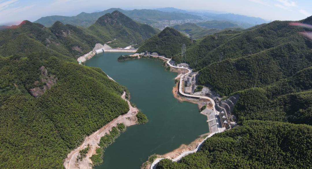 坐标浙江安吉长龙山抽水蓄能电站首台机组投产