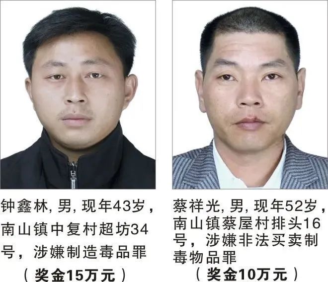 最高悬赏20万这49名在逃人员见到请务必报警