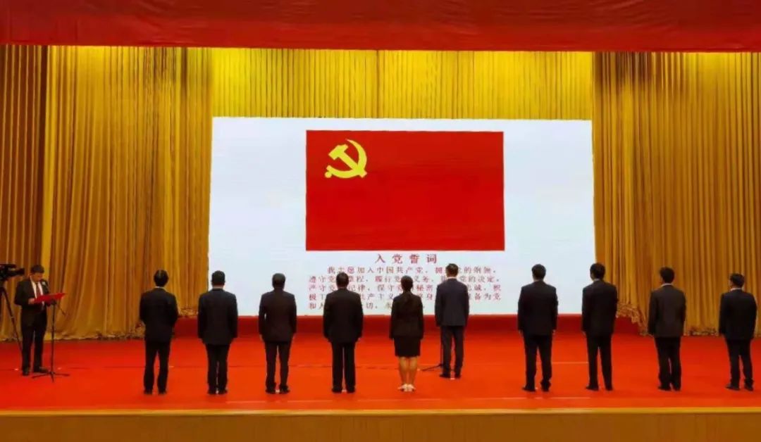 牢记入党誓词 激发奋进力量!