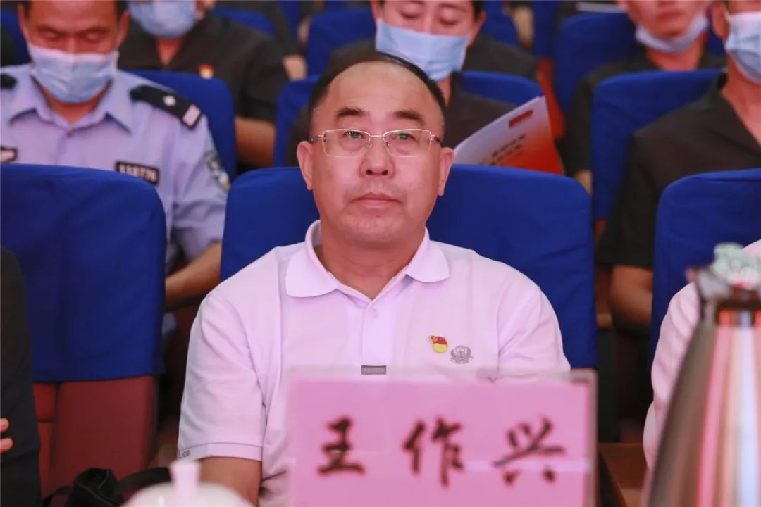 密云区委党史学习教育巡回指导组组长于庭满,区直机关工委书记王作兴