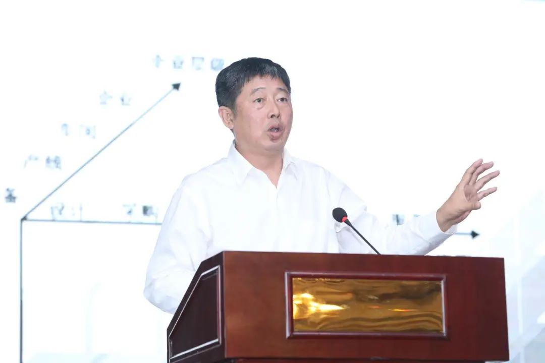 于忠海进行了《离散型机械制造企业数字化转型实施指南》团体标准介绍