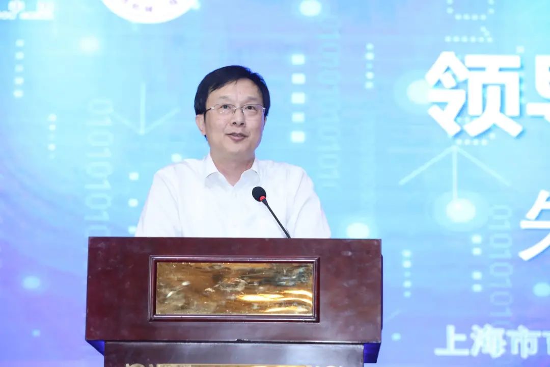 (图12|上海市市场监督管理局副局长朱明致辞)上海市机械工程学会将