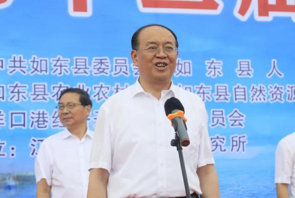 口港阳光岛重件码头拉开帷幕,525万尾黑鲷,大黄鱼,大竹蛏,海蜇,长臂虾