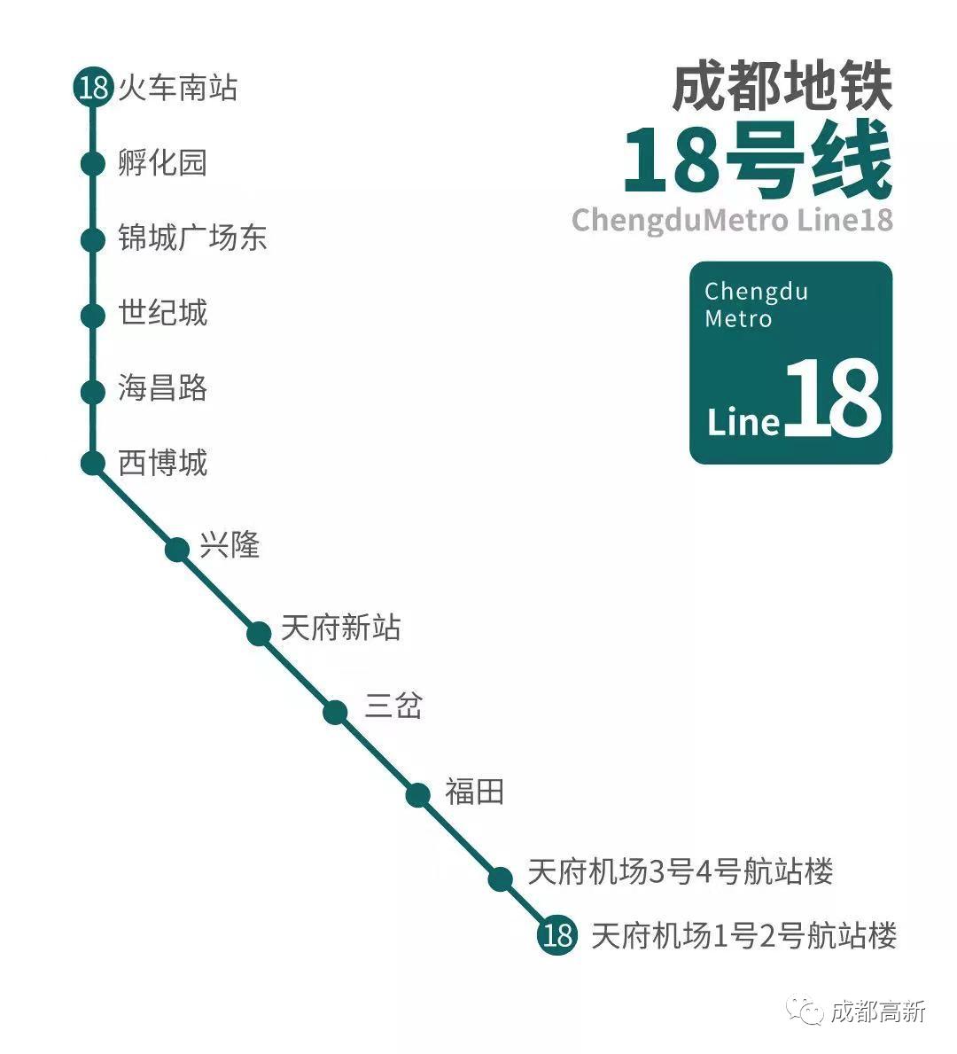 成都天府國際機場vr指南來了附地鐵18號線運行時刻表