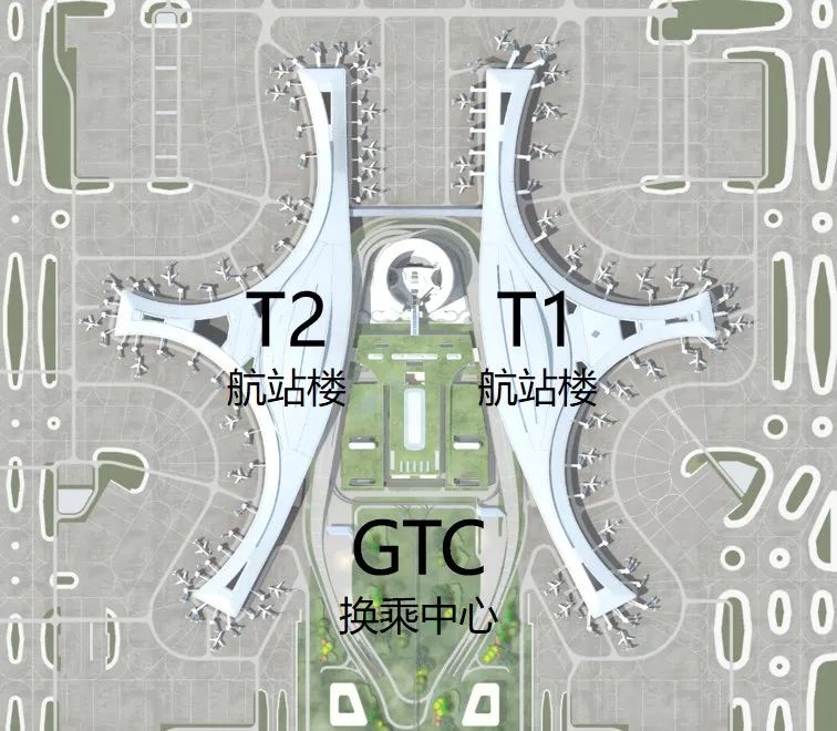 天府机场总体规划图图片