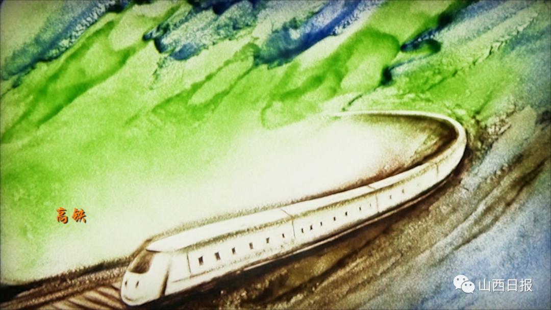 唯美沙画再现百年大业!这个朔州姑娘好赞