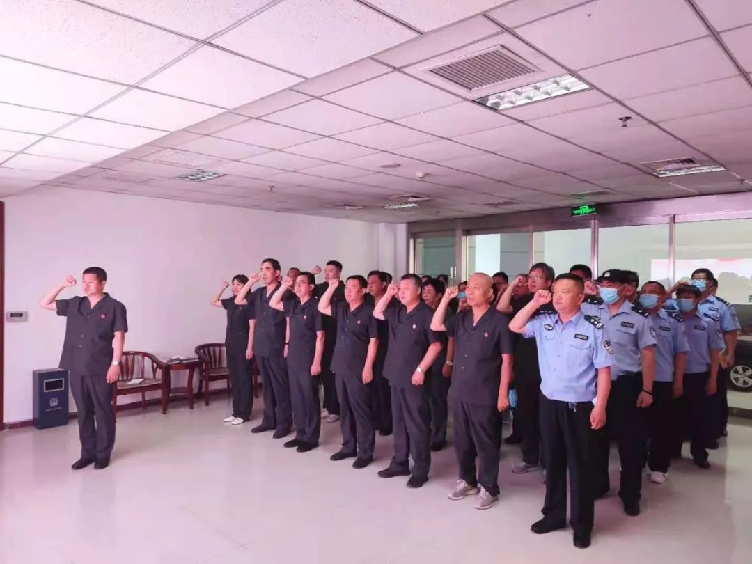 南宫法院党组书记代院长王东辉讲授党史专题党课