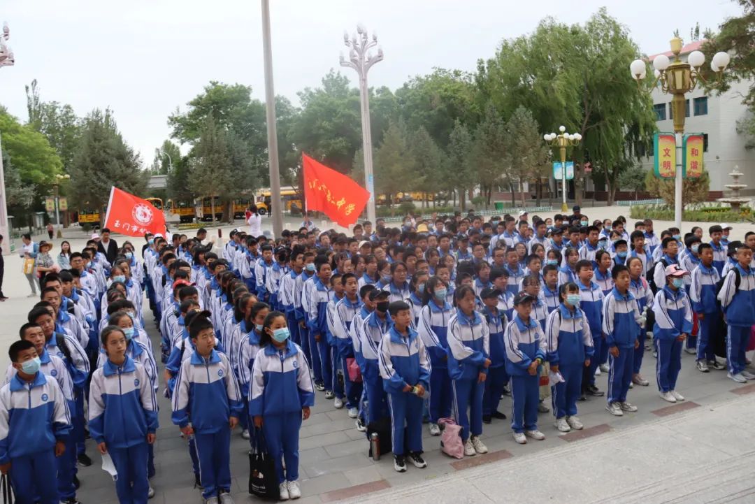 铭记百年党史传承红色基因玉门市开展红色革命传统教育研学旅行纪实