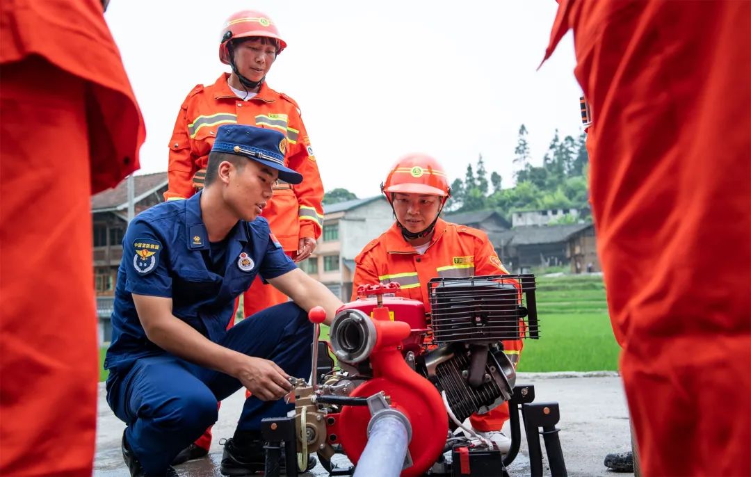 厉害了贵州有支女子消防队