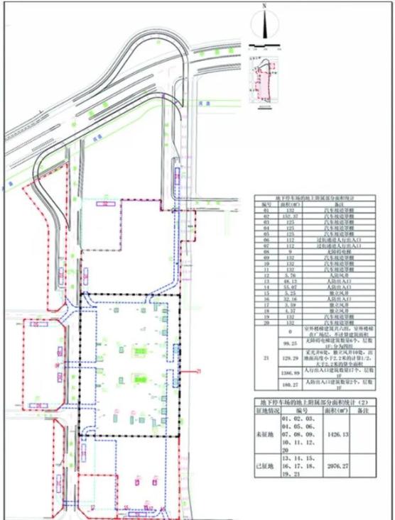 總面積61054㎡濮陽高鐵站地上地下停車場規劃規劃圖曝光