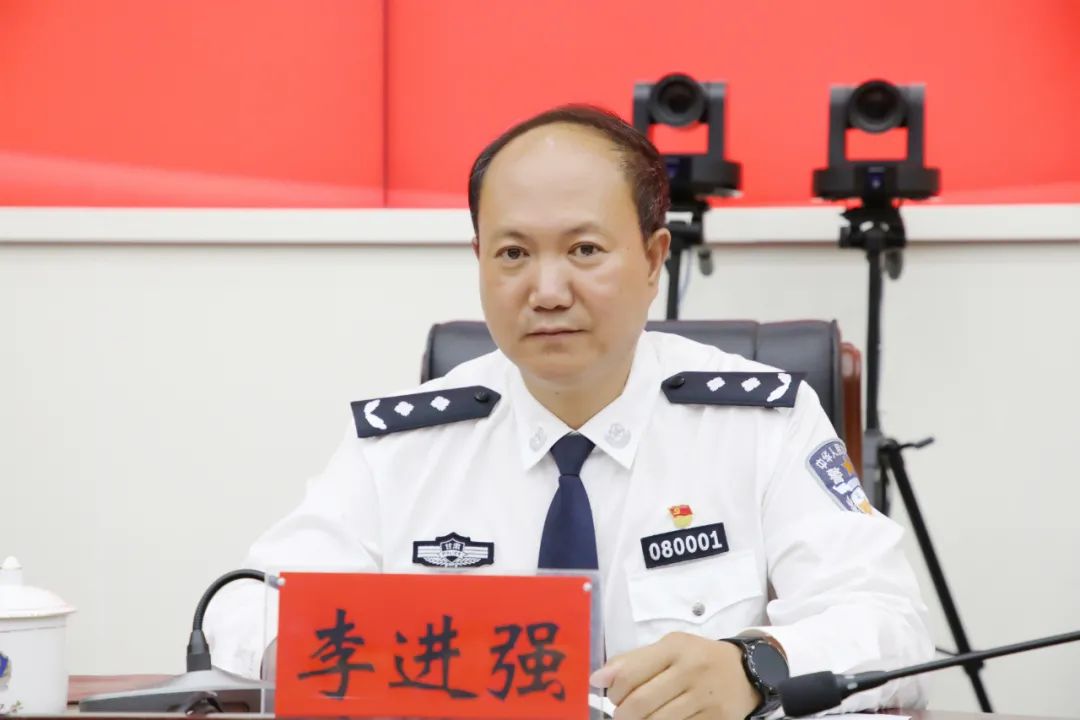 党史学习教育李进强同志为全市公安机关党员民警辅警讲授党史专题党课