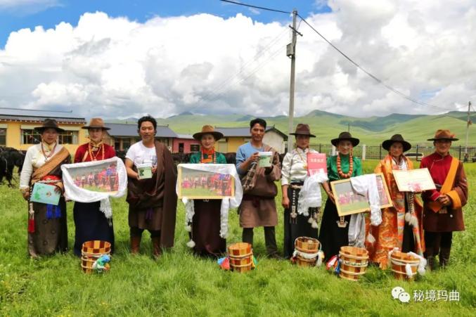 玛曲县欧拉秀玛乡第四届西梅朵塘旅游艺术节活动掠影