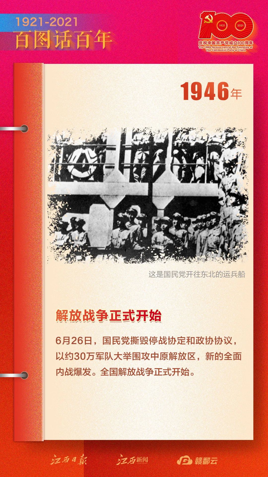 百图话百年丨回望峥嵘岁月,再现百年风华!