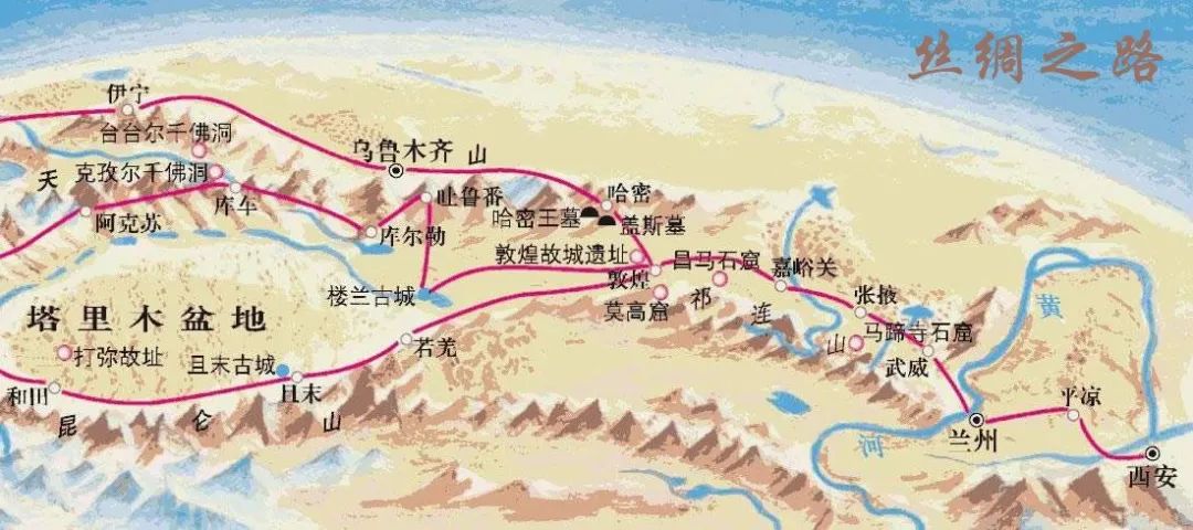 新疆的沙漠将与青藏高原连成一片,东西方文明交流的通道——丝绸之路