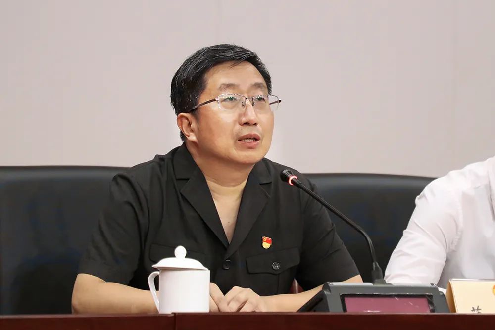 建党100周年钱斌同志讲授党史专题党课从党的历史中汲取法院高质量