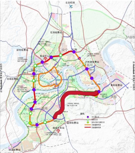 周知丨今日起泸州绕城路这一段全封闭施工