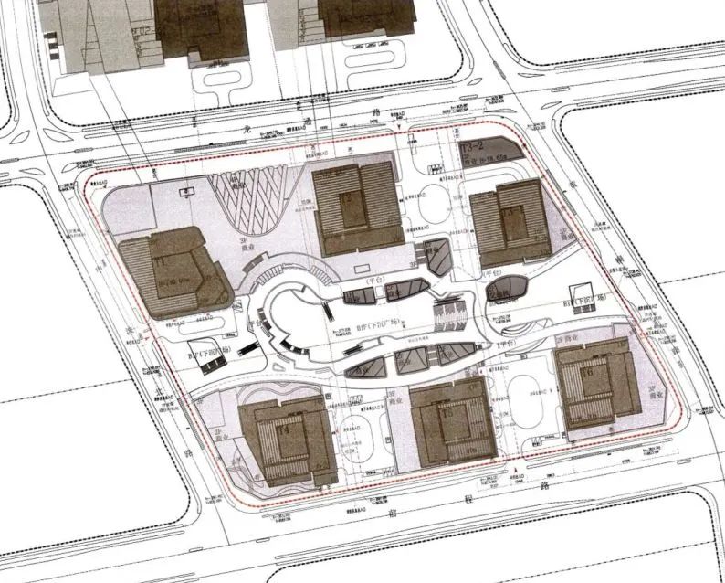 总建筑面积超54万㎡龙阳路枢纽中片区拟新建商业办公项目方案公示中