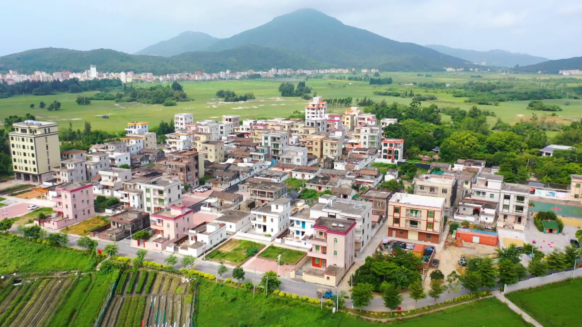 闸坡镇新屋村乡村风貌提升工程完工