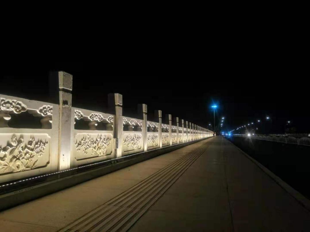 杨西楼大桥文昌大桥文昌大桥和杨西楼大桥夜景亮化及桥上可视范围内