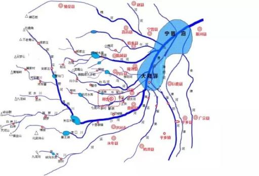 邯郸滏阳河全流域地图图片