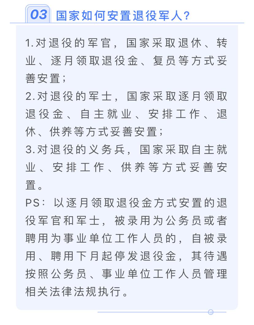 退役军人权益保障有哪些一文带你读懂