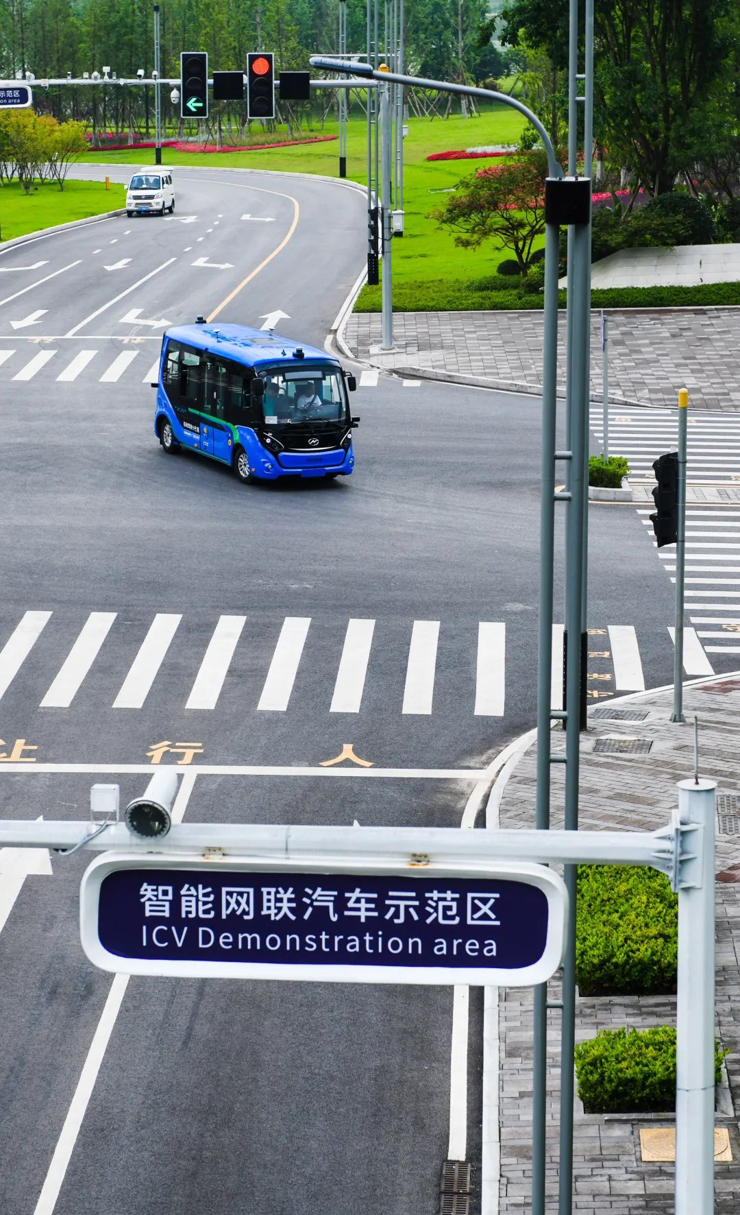 两江协同创新区智能网联汽车示范区.张锦辉 摄/视觉重庆