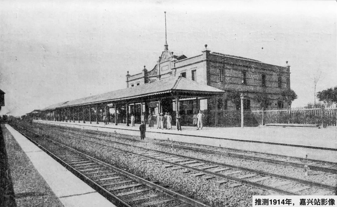 推测1914年,嘉兴站影像2021年,改造完成后的嘉兴火车站(摄影:存在建筑