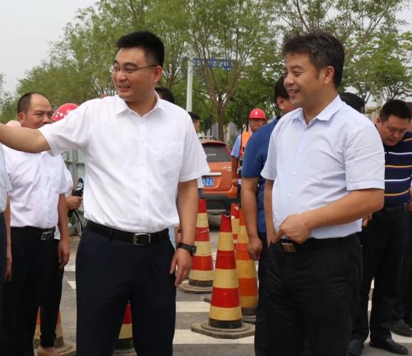 刘宇斌调研咸阳高新大桥便桥