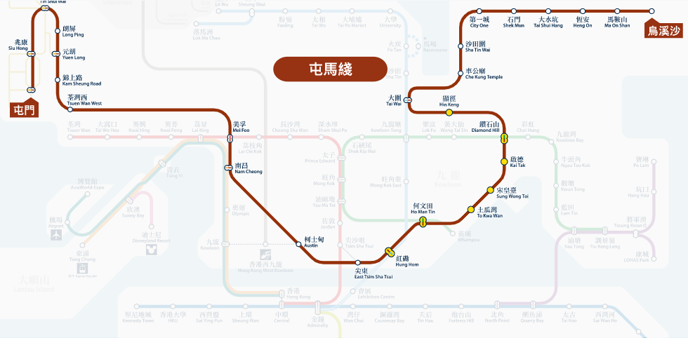 雲遊香港沿香港最長港鐵線屯馬線開啟多面精彩