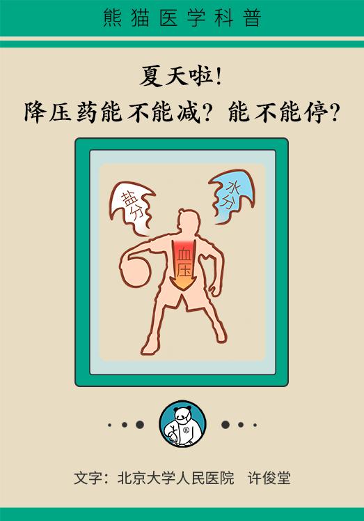 降压药能不能减?能不能停?