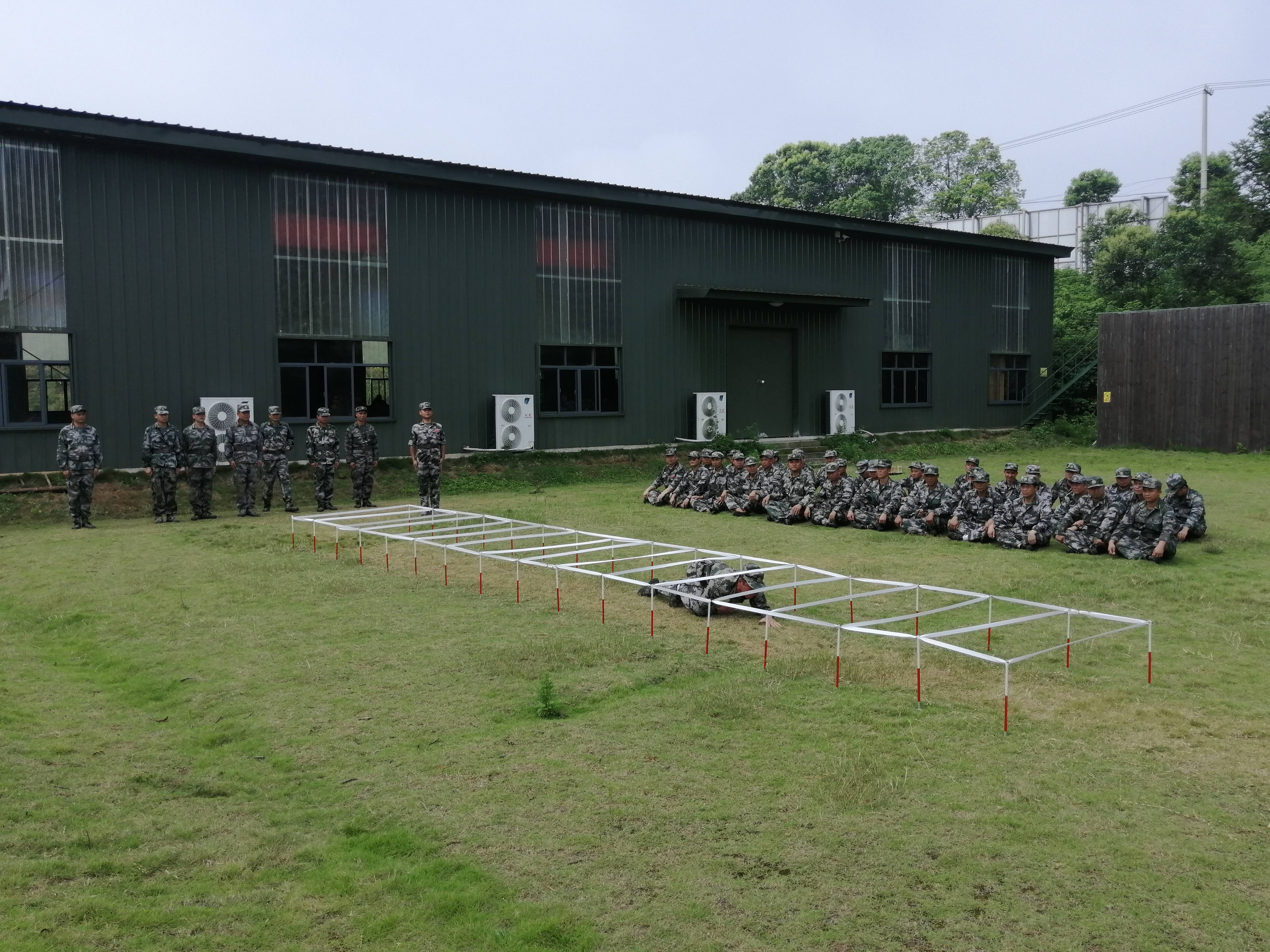 荆州军分区2021年伪装遮障分队集训举行