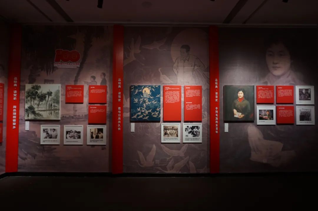 庆祝建党100周年多个具有蓬江元素的美术作品参与展出一起来看展