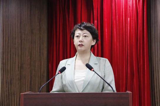 启动仪式上,赵晓静提出了四点希望和要求.