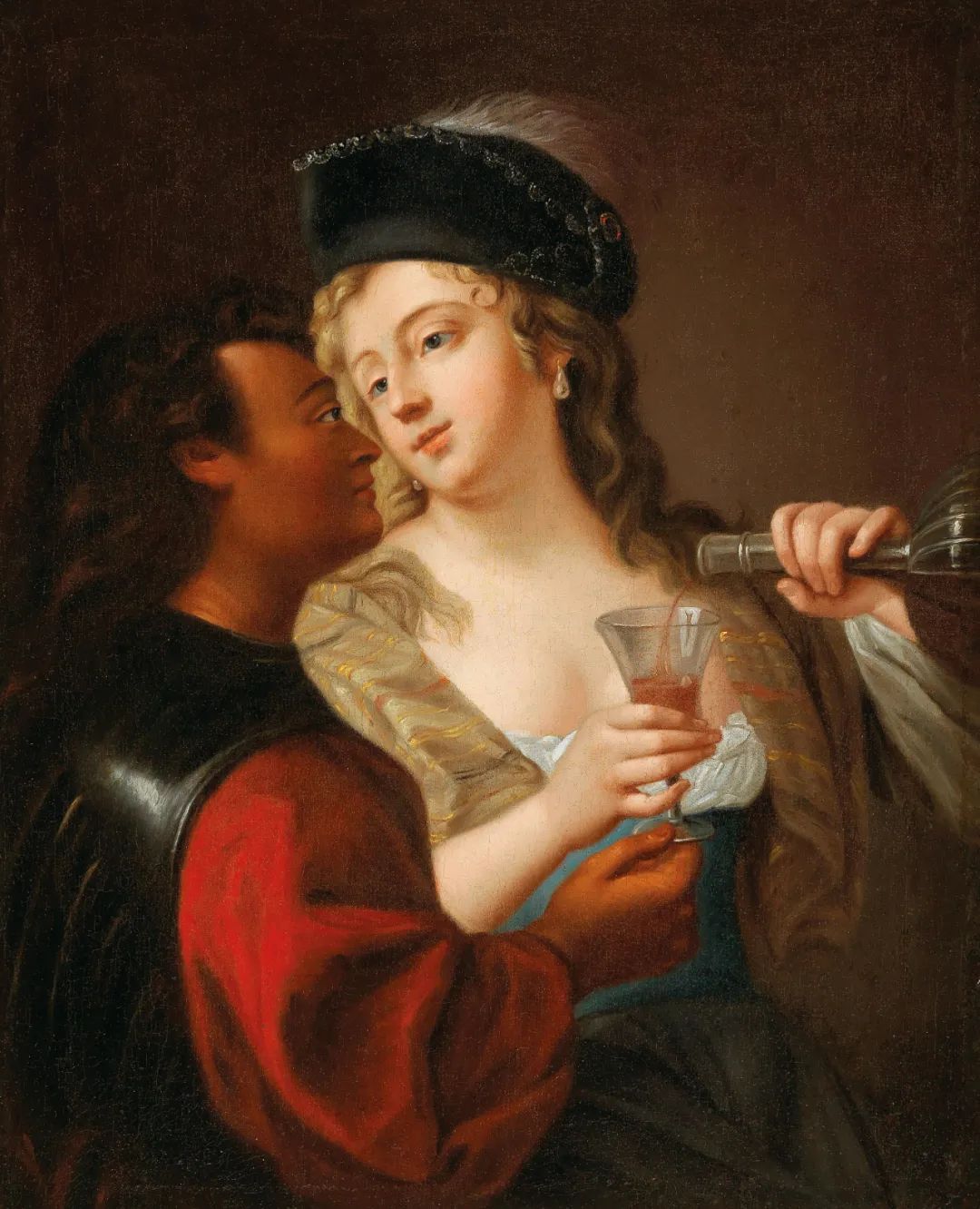 最为人熟知的酒神形象大概来自于卡拉瓦乔:刚刚脱离少年时期的巴库斯