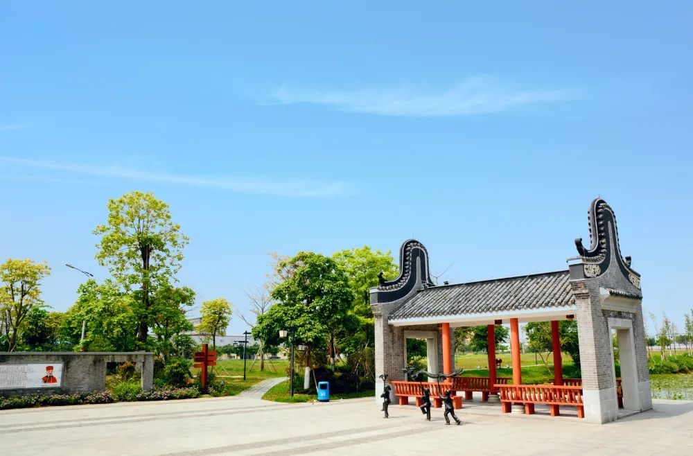 里水赤山公园(摄影:陈志健)打造"公园城市",要造亮点,强门户,织花景