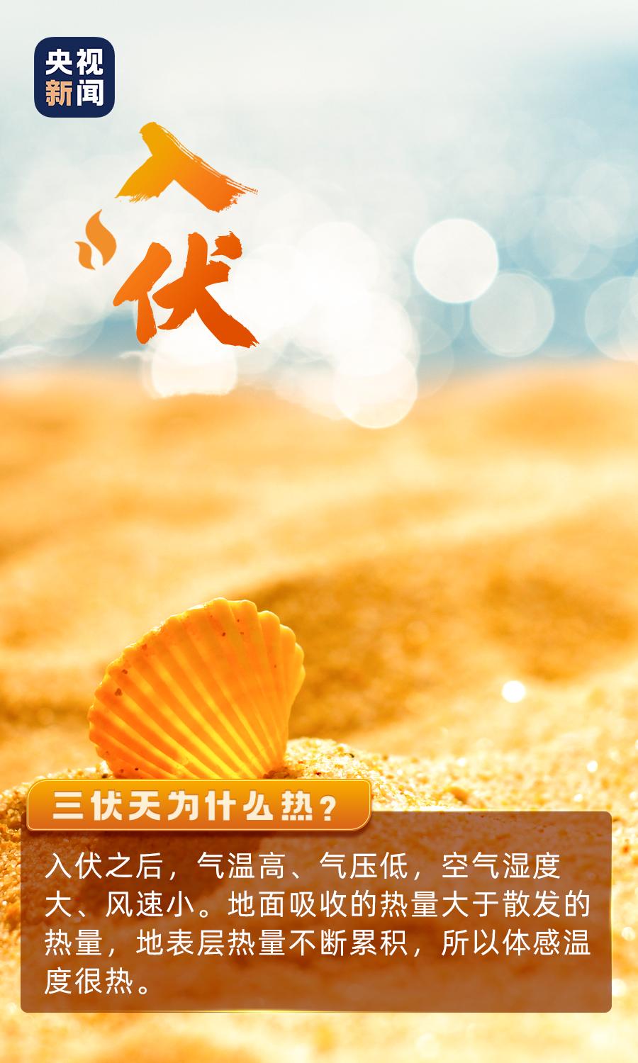 三伏天来了