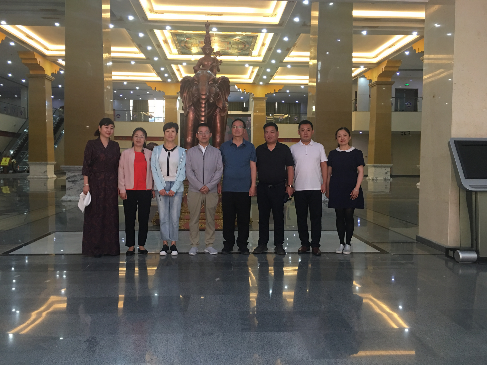 甘肃省文旅厅实地考察热贡文化生态保护区建设工作