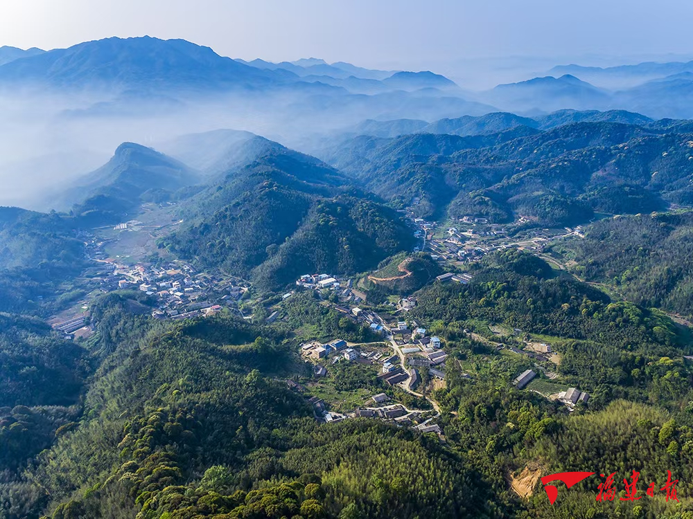 福建日报漳州观察 仙岭村位于南靖县奎洋镇西北