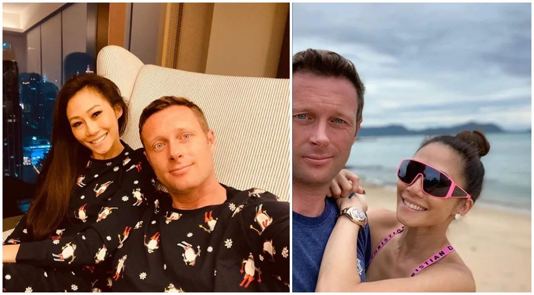 后来两人低调离婚,如今她的伴侣是一个外国人,ins晒