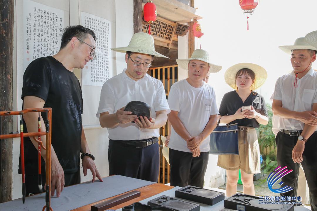 陈峰齐在调研乡村振兴工作时强调打造乡村振兴兰溪样本