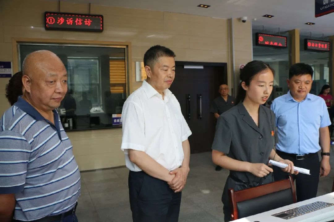 市人大副主任田中文一行调研青川法院2021年上半年工作