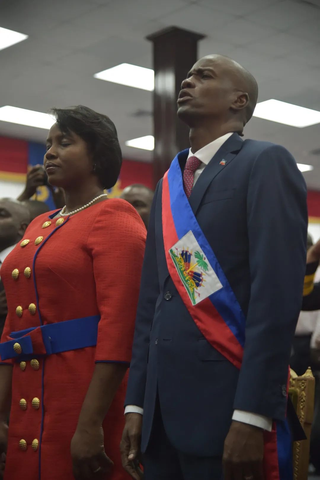 海地第一夫人遇袭后首发声