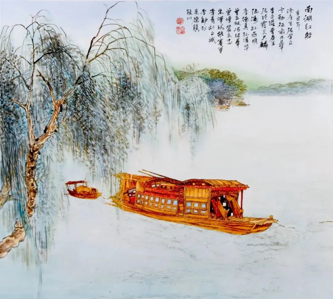 古寶奇蔵】中国字画・近現代・四尺中堂画・徐悲鴻・雙虎画・置物・賞物