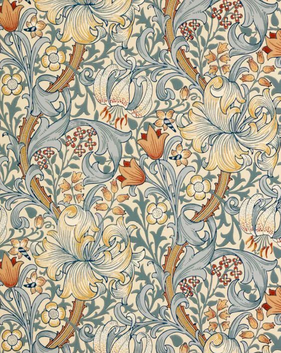 威廉·莫里斯,英国工艺美术运动先驱,装饰设计大师,现代设计之父.