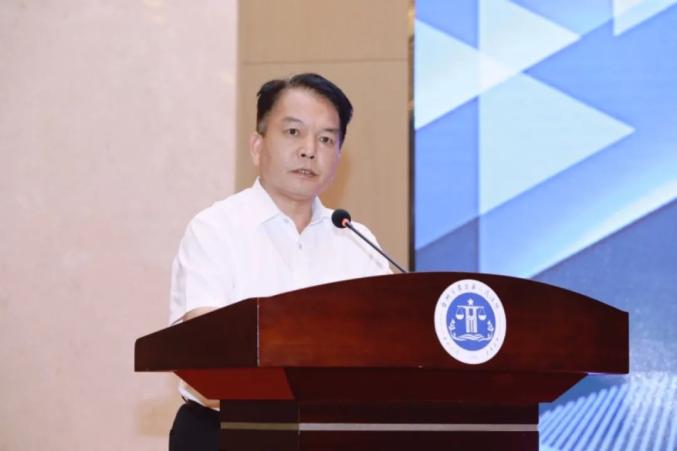 诸暨法院党组书记,院长陈键就执行"一件事"多跨应用场景建设作了交流