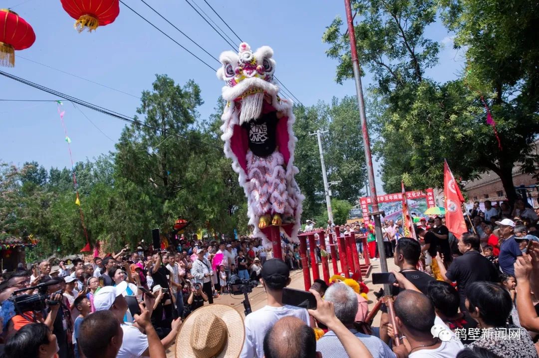 六月六,闹莲花!昨天,鹤壁这个村太热闹了!