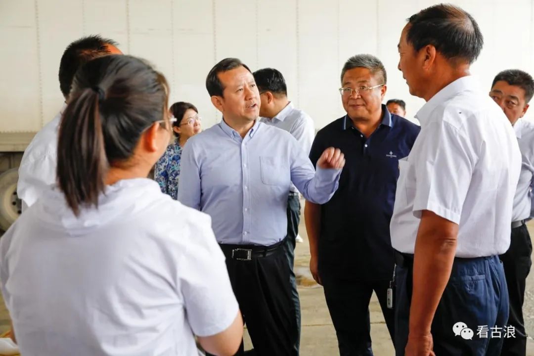 全市高质量发展项目观摩活动走进古浪县