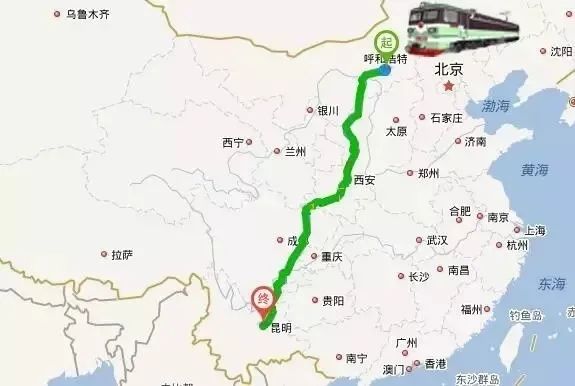 k2286列车经过路线图图片