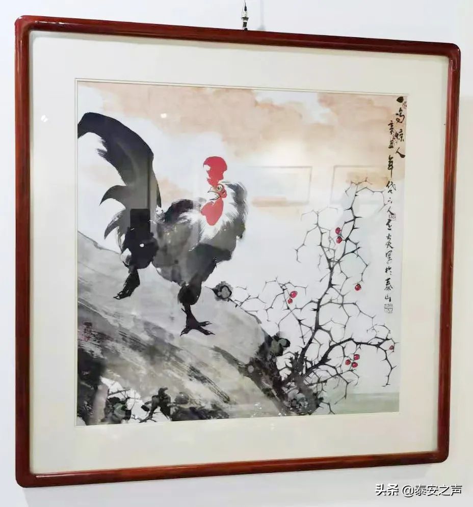 翰墨丹青颂党恩 庆祝建党100 周年“吉祥泰山”画展开展_澎湃号·政务_澎湃新闻-The Paper
